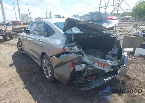 2015 Chrysler 200 S из США, поврежденный, VIN 1C3CCCBB5FN696911